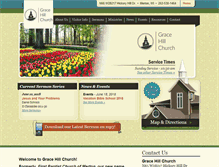 Tablet Screenshot of fbcmerton.com